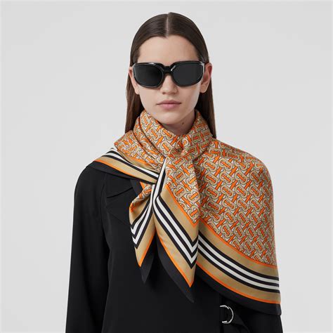 burberry monogram scarf in store|burberry reversible monogram check.